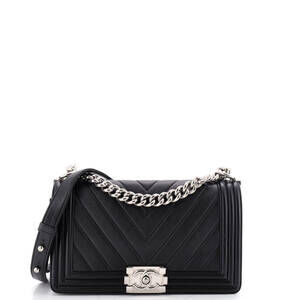 Chanel Old Medium Boy Flap Bag